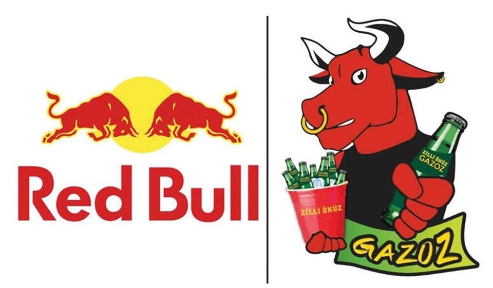 Red Bull'dan 'gazozcu öküze' dava