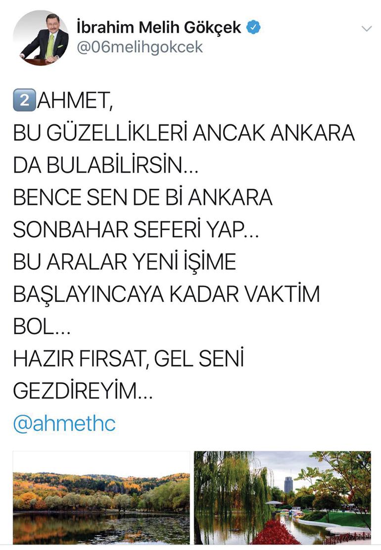 Ahmet Hakan, Melih Gökçek'e 5 bomba iş teklifinde bulundu!