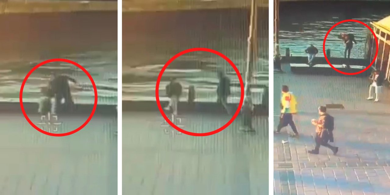 İstanbul göbeğinde korkunç cinayet kamerada