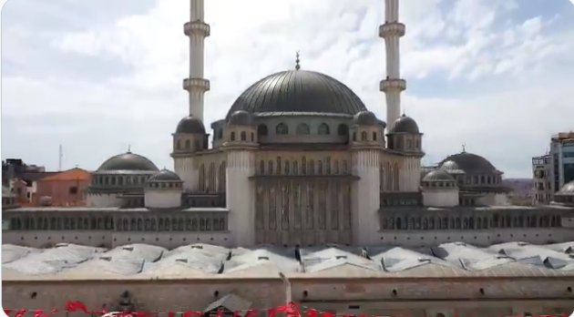 Vali Yerlikaya'da Taksim Cami paylaşımı