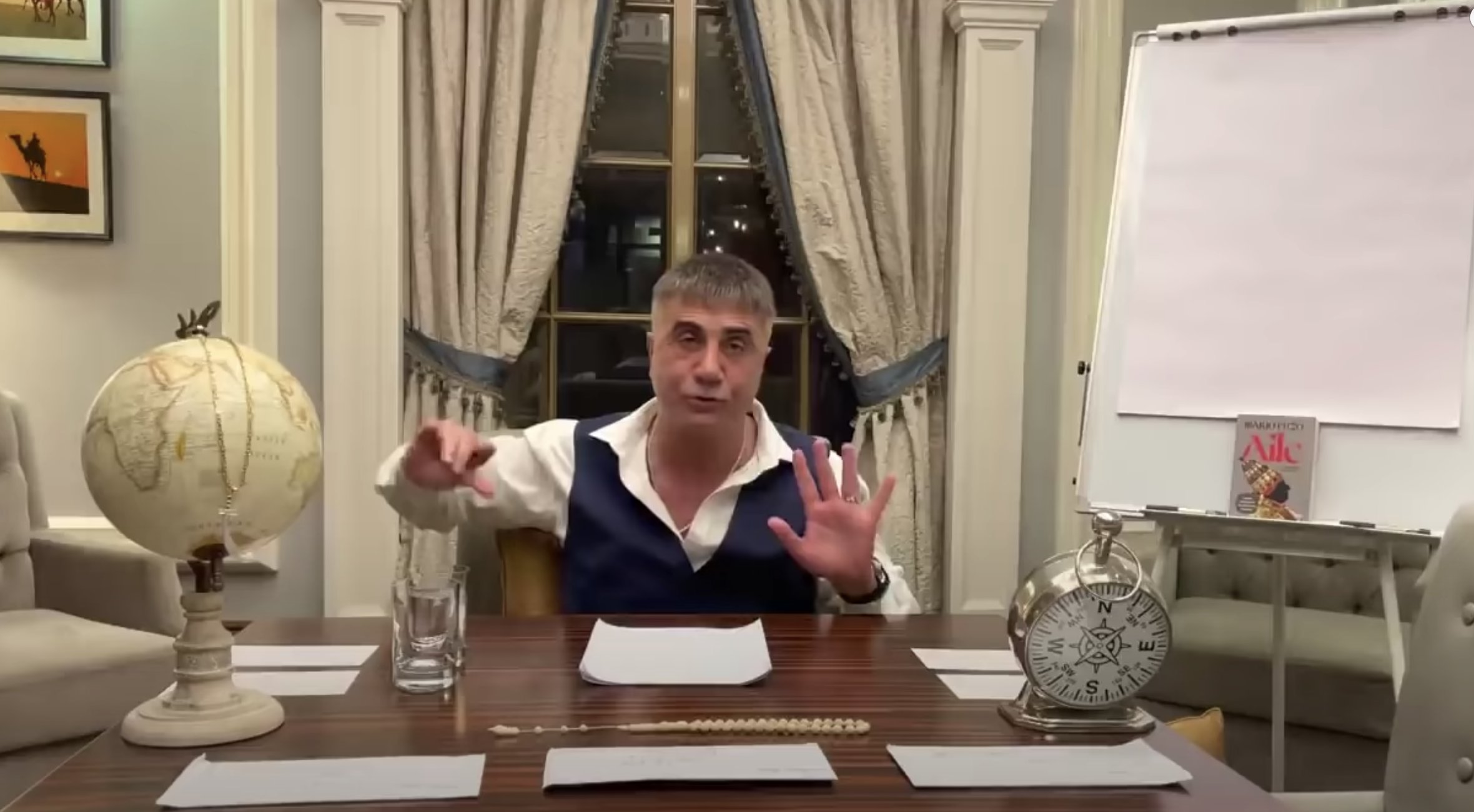 Sedat Peker’in 8. videosunun ardından Saray’dan ilk açıklama