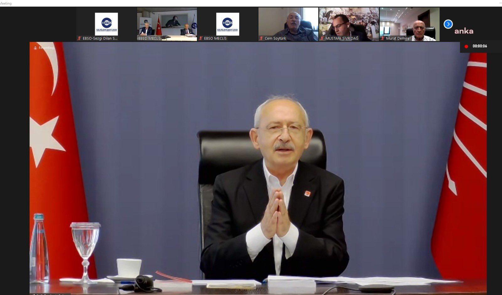 Kılıçdaroğlu Egeli sanayicilerle buluştu: Alınteriniz için hepinize teşekkür ediyorum