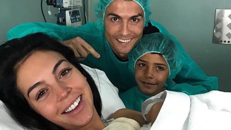 Cristiano Ronaldo dördüncü kez baba oldu