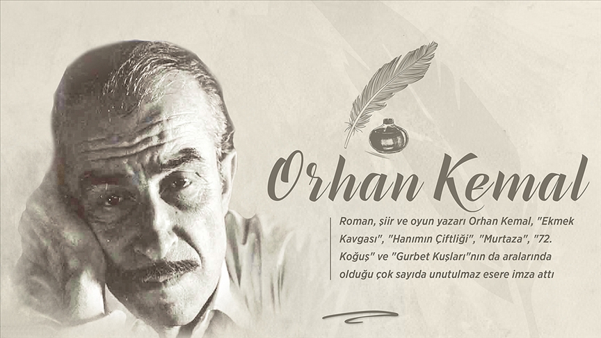 Orhan Kemal, vefatının 51. yılında anılıyor