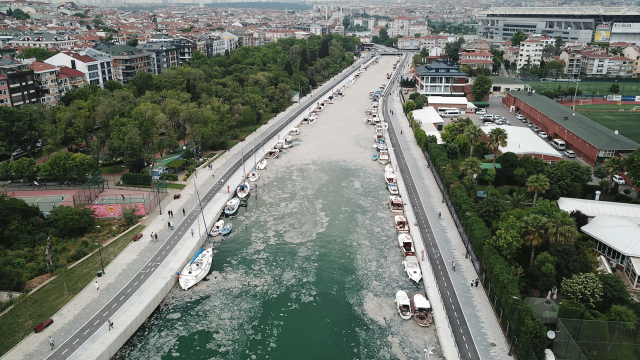 Kadıköy’ü deniz salyası kapladı