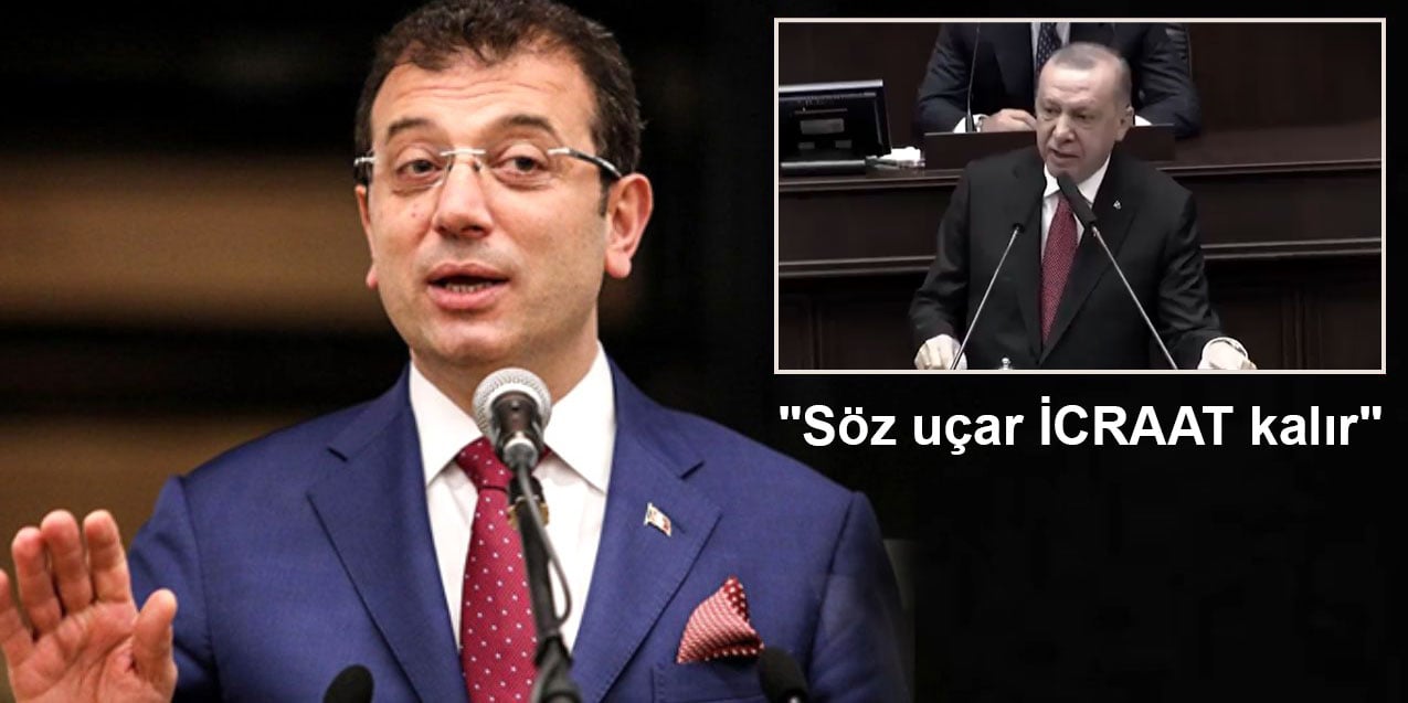 İmamoğlu’ndan Erdoğan’a, 'Söz uçar icraat kalır' videosu