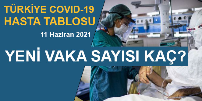 Sağlık Bakanlığı, 11 Haziran 2021 güncel koronavirüs tablosunu paylaştı