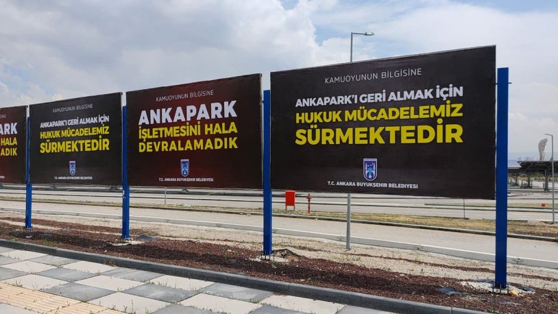 Ankara Büyükşehir Belediyesi'nden 'Ankapark' mücadelesi