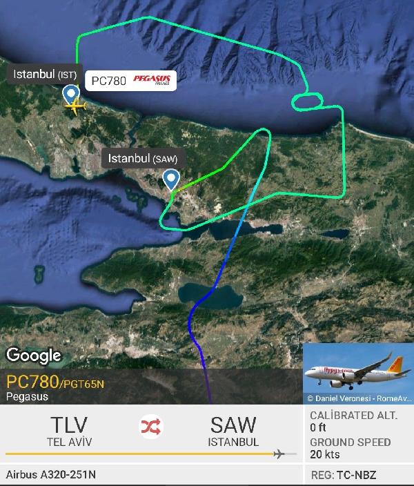 Sabiha Gökçen'e iniş yapacak uçaklar İstanbul Havalimanı'na yönlendirildi
