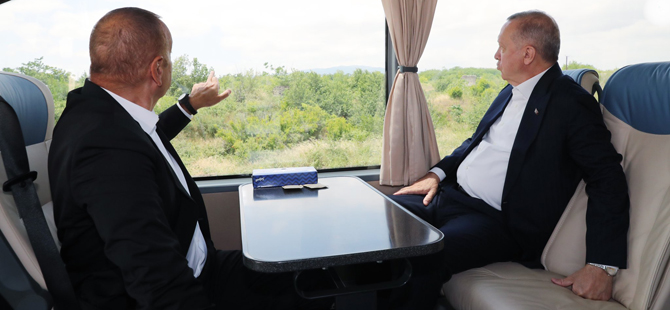 Aliyev ile Erdoğan arasında Cengiz-Kolin diyalogu: Onlar her yerde var