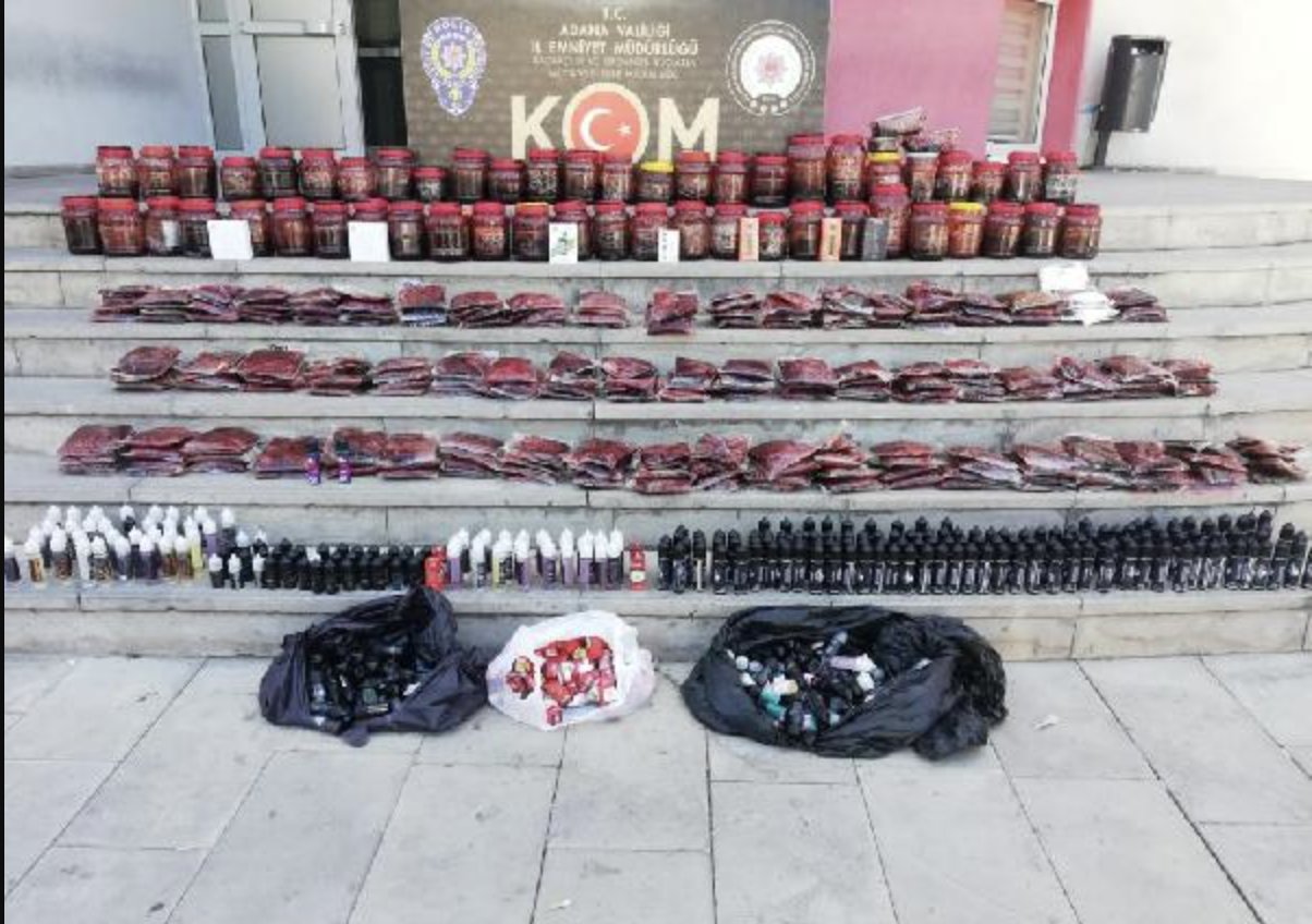 Adana’da kaçakçılık operasyonu: 8 gözaltı
