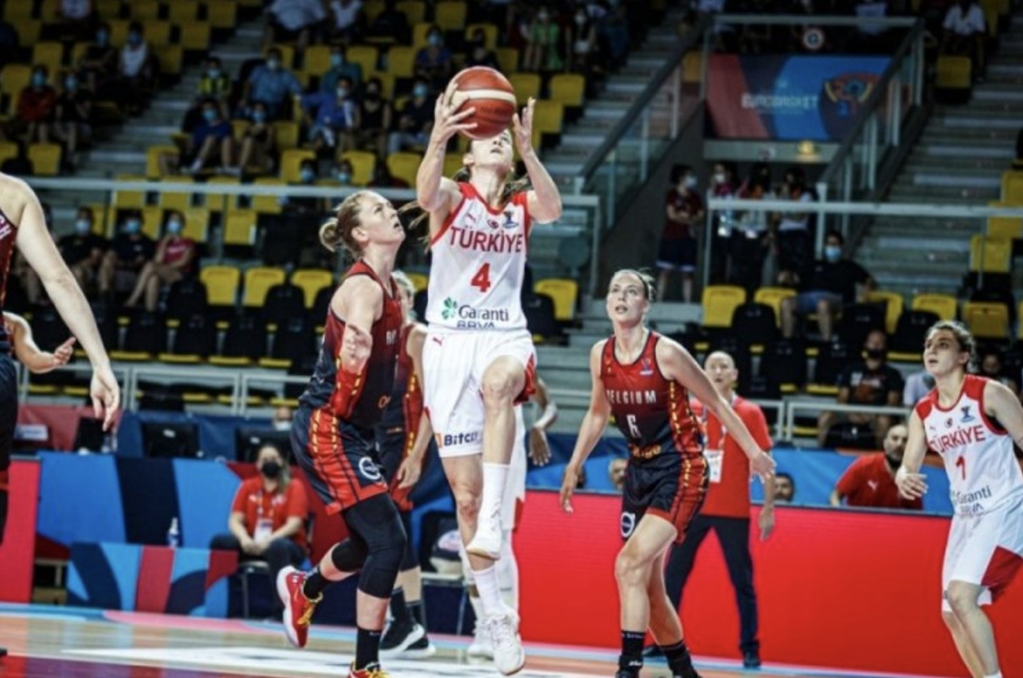 A Milli Kadın Basketbol Takımı, Avrupa Şampiyonası'na veda etti