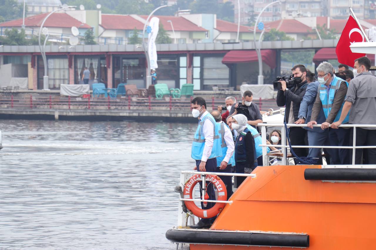 Marmara Denizi'ne 5 farklı noktadan oksijen verildi