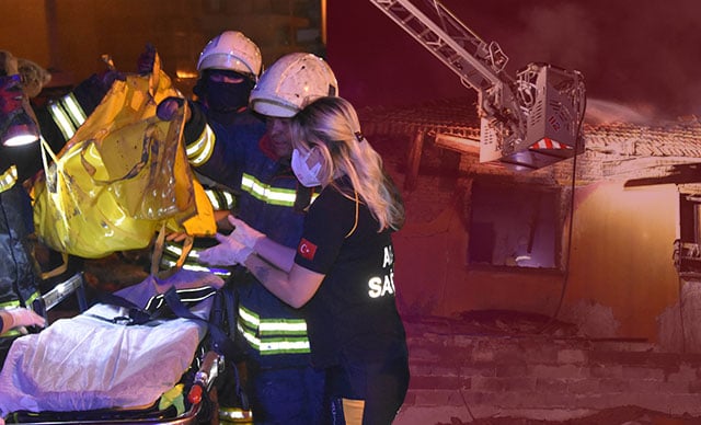 Konya'da bir evde çıkan yangında 3 çocuk hayatını kaybetti