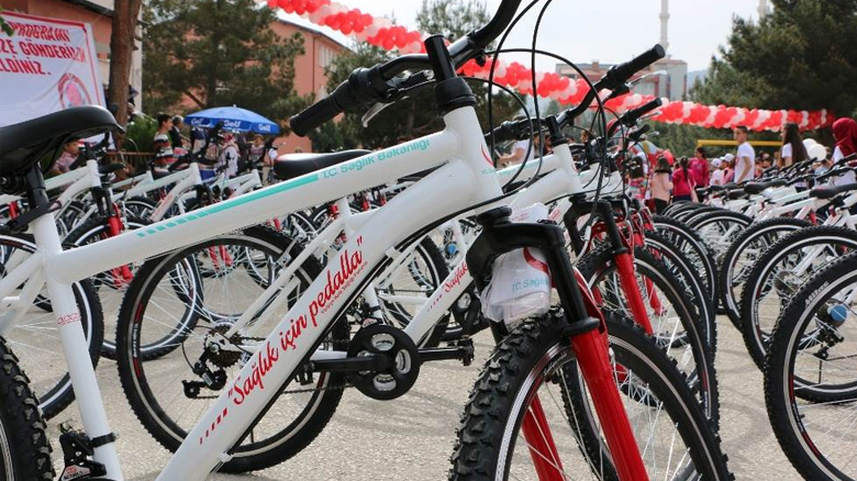 Sağlık Bakanlığı 50 bin adet bisiklet daha dağıtacak