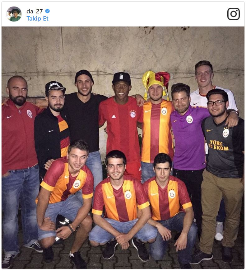 Bayern Münihli yıldız futbolcu David Alaba: Galatasaray taraftarı olarak yetiştim