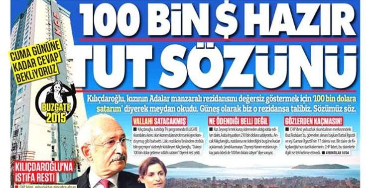 Zeynep Kılıçdaroğlu’nun evini şehit ailelerine bağışlamak üzere satın alan Güneş Gazetesi sözünü tutmadı