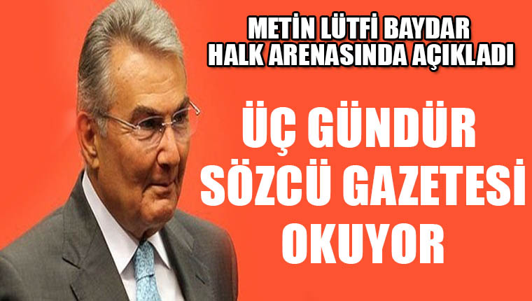 Halk Arenası'nda Metin Lütfi Baydar'dan Baykal açıklaması