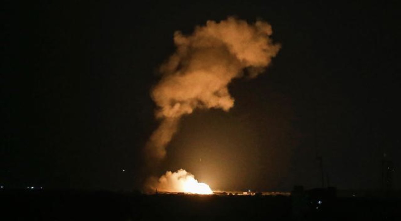 İsrail'den Gazze'ye hava saldırısı