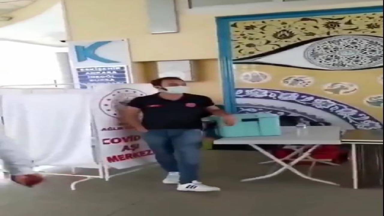Otogarda aşı isimlerini söyleyerek bağıran sağlıkçı hakkında soruşturma