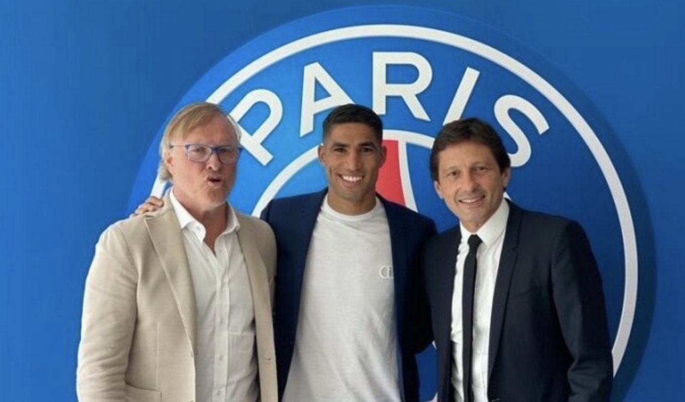 Achraf Hakimi PSG'e transfer oldu