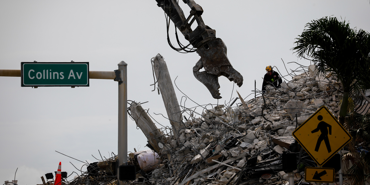 Miami'de çöken binadan çıkarılan ceset sayısı 78 oldu