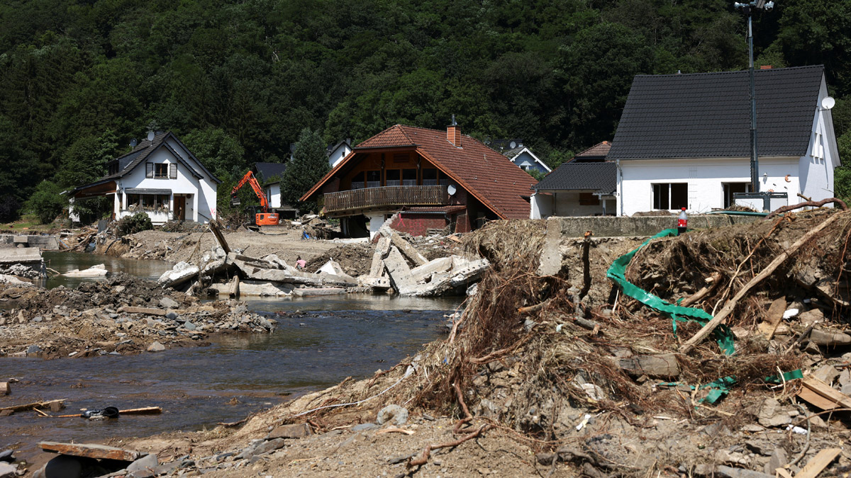 Almanya'da sel mağdurlarına 400 milyon euroluk acil yardım