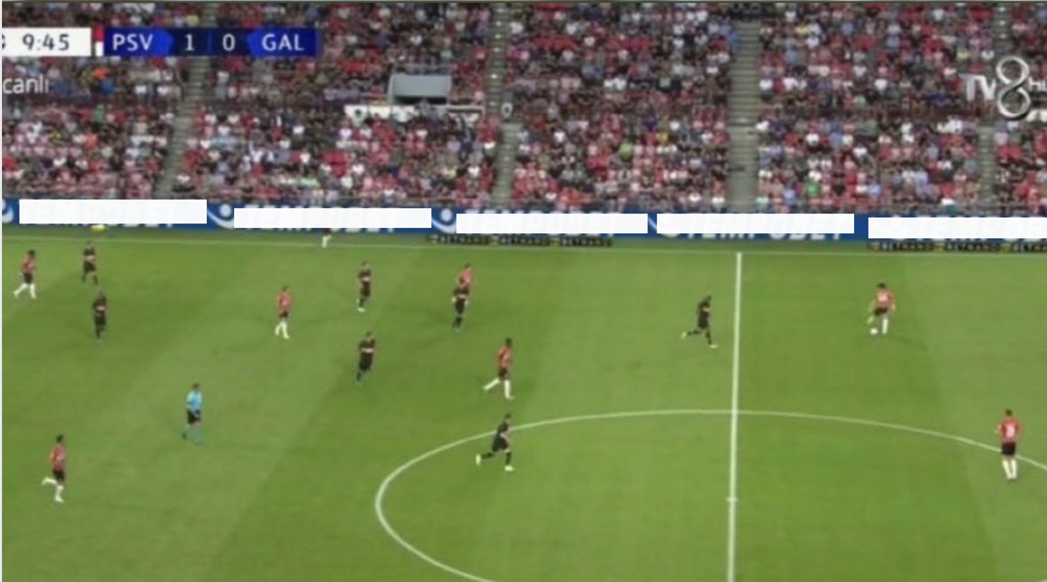 TV8'de yayınlanan PSV - Galatasaray maçında illegal bahis reklamı skandalı