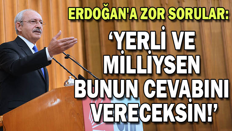 Kemal Kılıçdaroğlu partisinin grup toplantısında konuştu