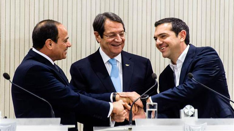 Yunanistan, Güney Kıbrıs Rum Yönetimi ve Mısır'dan 3'lü doğalgaz zirvesi