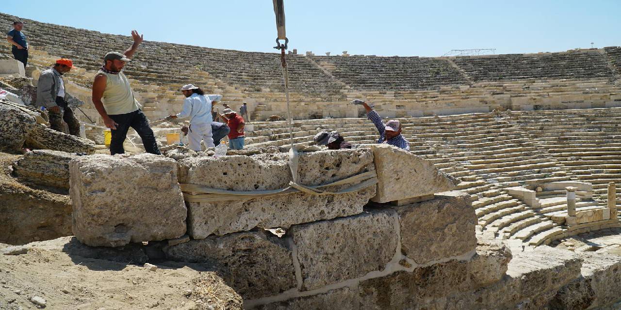 2 bin 200 yıllık tiyatro 600 yıl sonra ayağa kaldırıldı