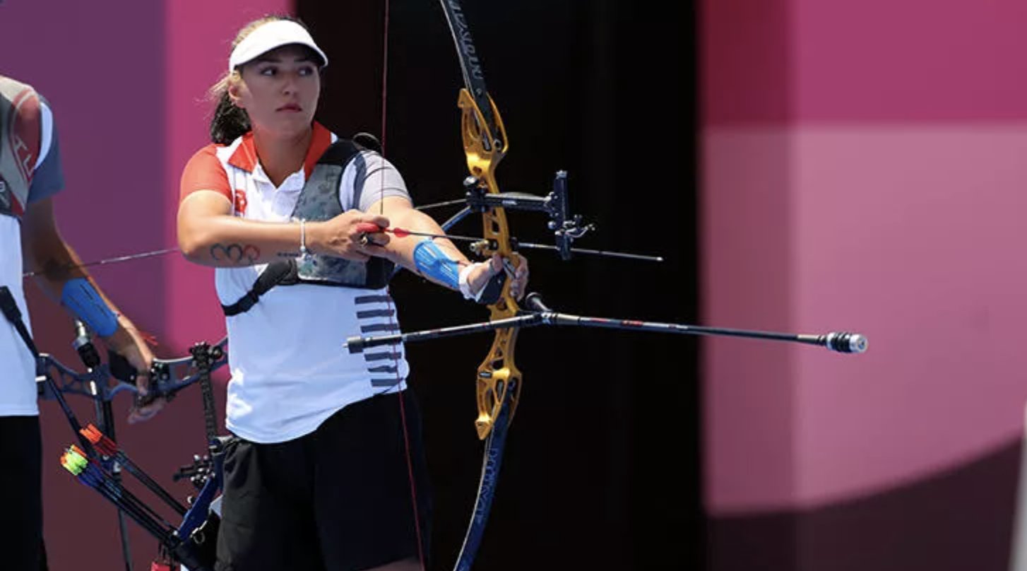 Milli sporcu Yasemin Ecem Anagöz Tokyo 2020'de çeyrek finale yükseldi