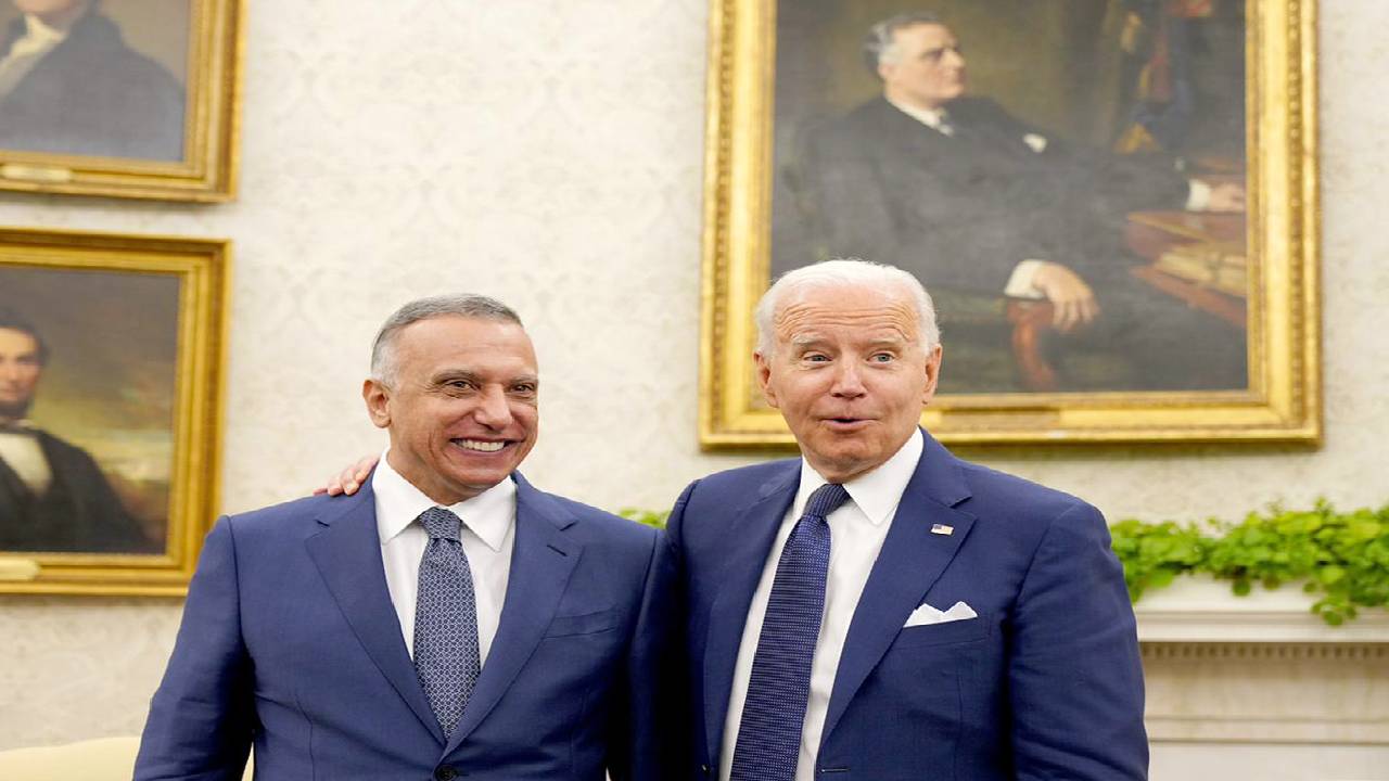 Biden ve Kazımi, ABD'nin Irak'taki savaşını sona erdiren anlaşmayı imzaladı