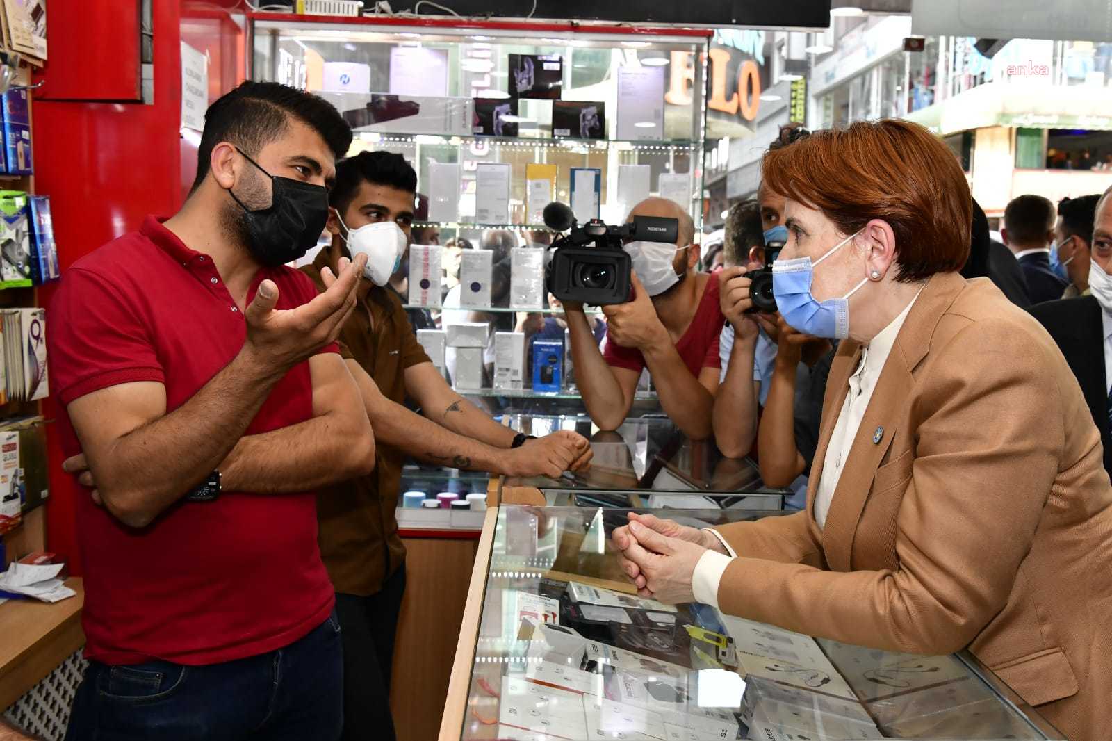 Akşener: Eve yemek götüremediği için ağlayan babalar gördüm