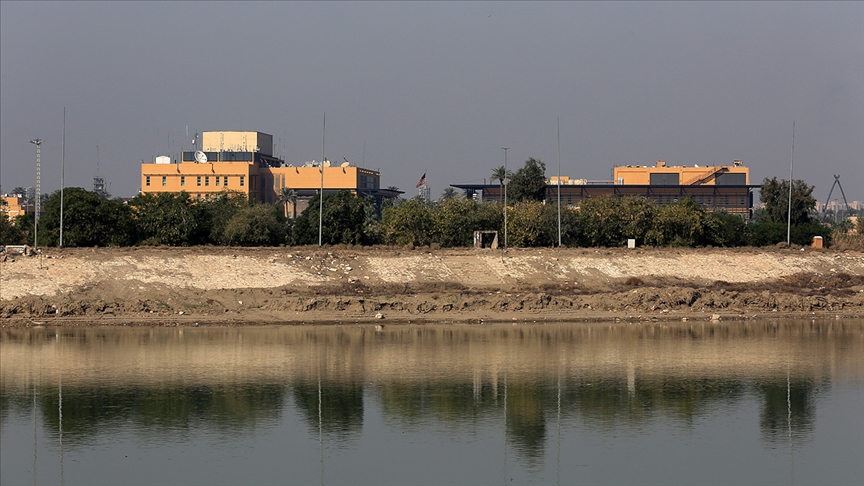 Bağdat'ta ABD Büyükelçiliği'ne roketli saldırı