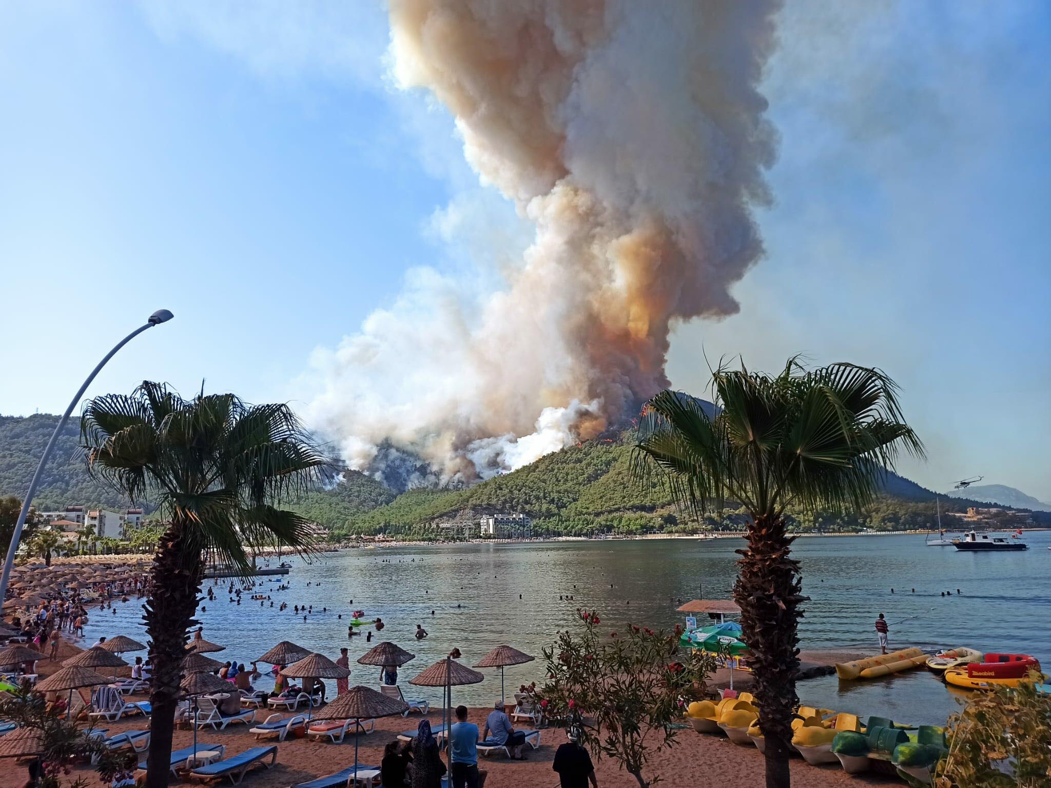 Marmaris Cumhuriyet Başsavcılığı'ndan yangın hakkında soruşturma