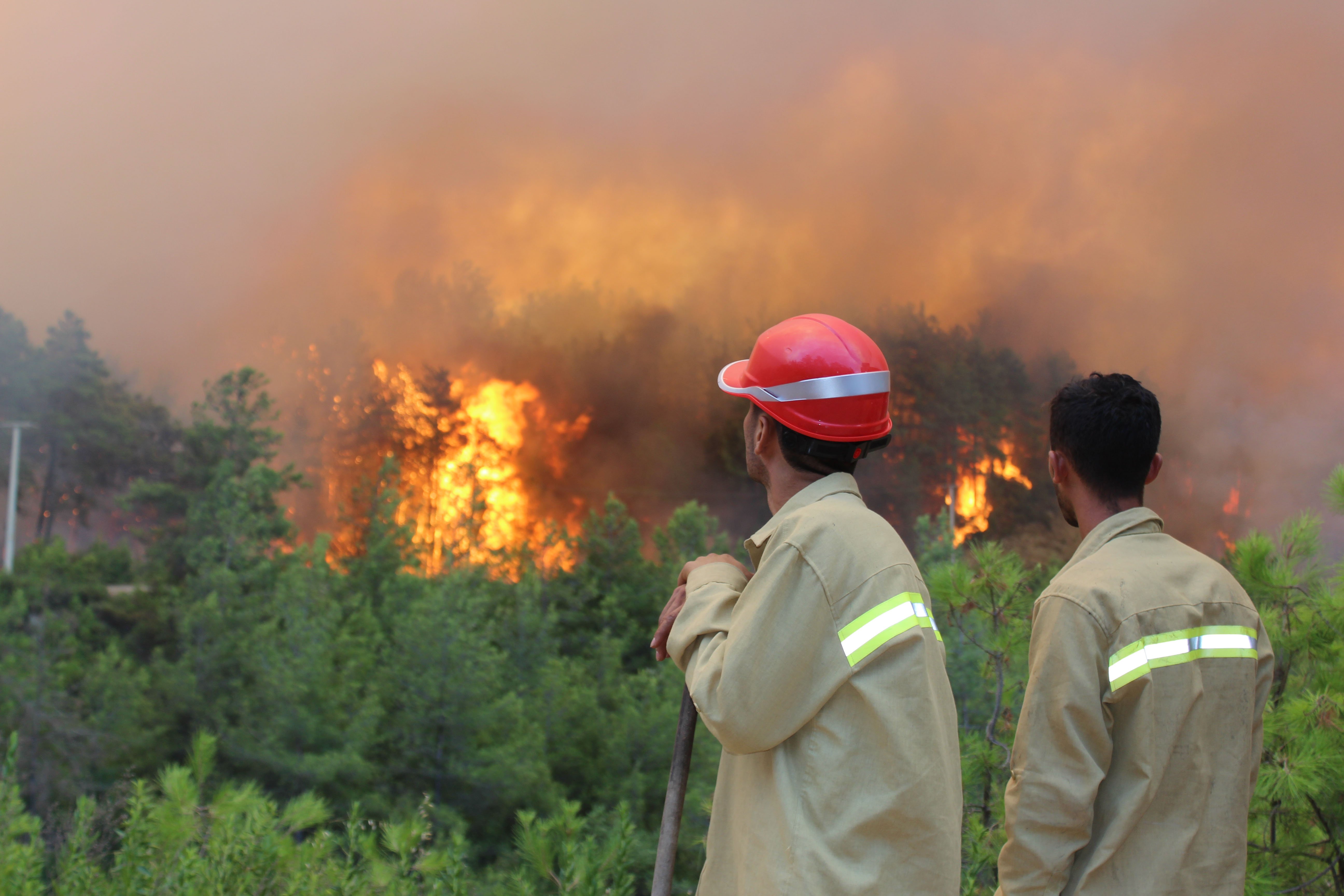 Manavgat'taki büyük yangın 4'üncü gününde devam ediyor