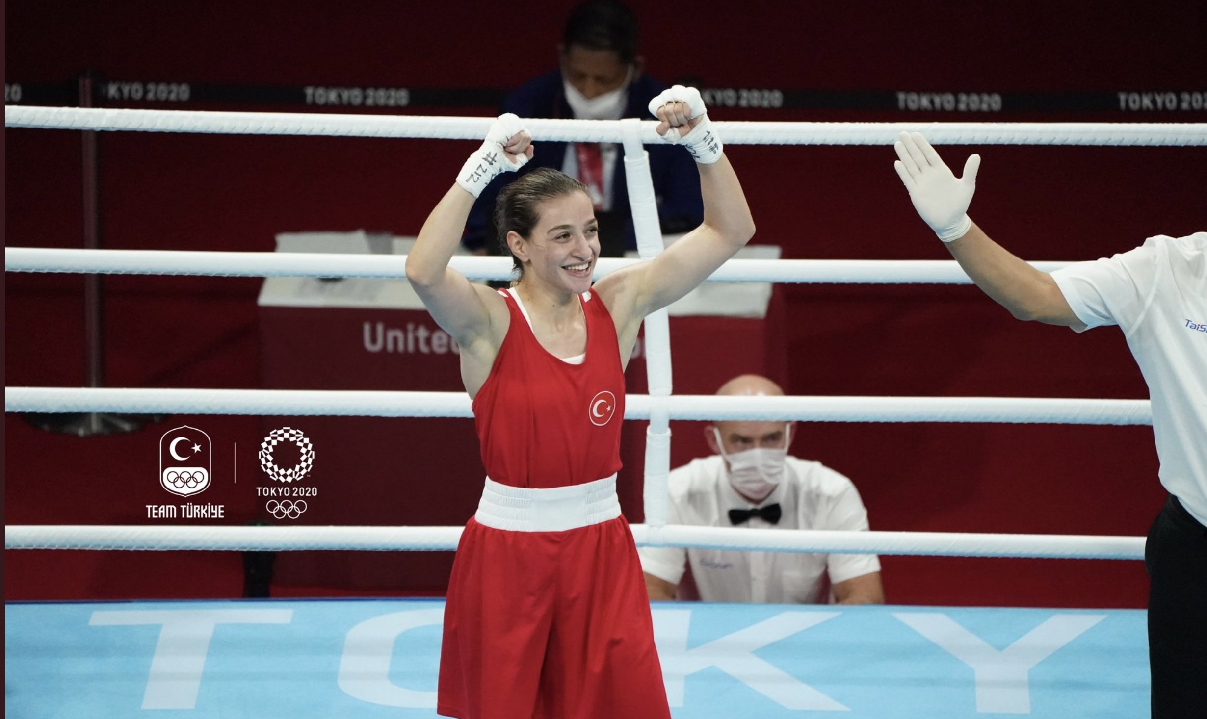 Buse Naz Çakıroğlu Tokyo 2020'de Olimpiyat madalyasını garantiledi
