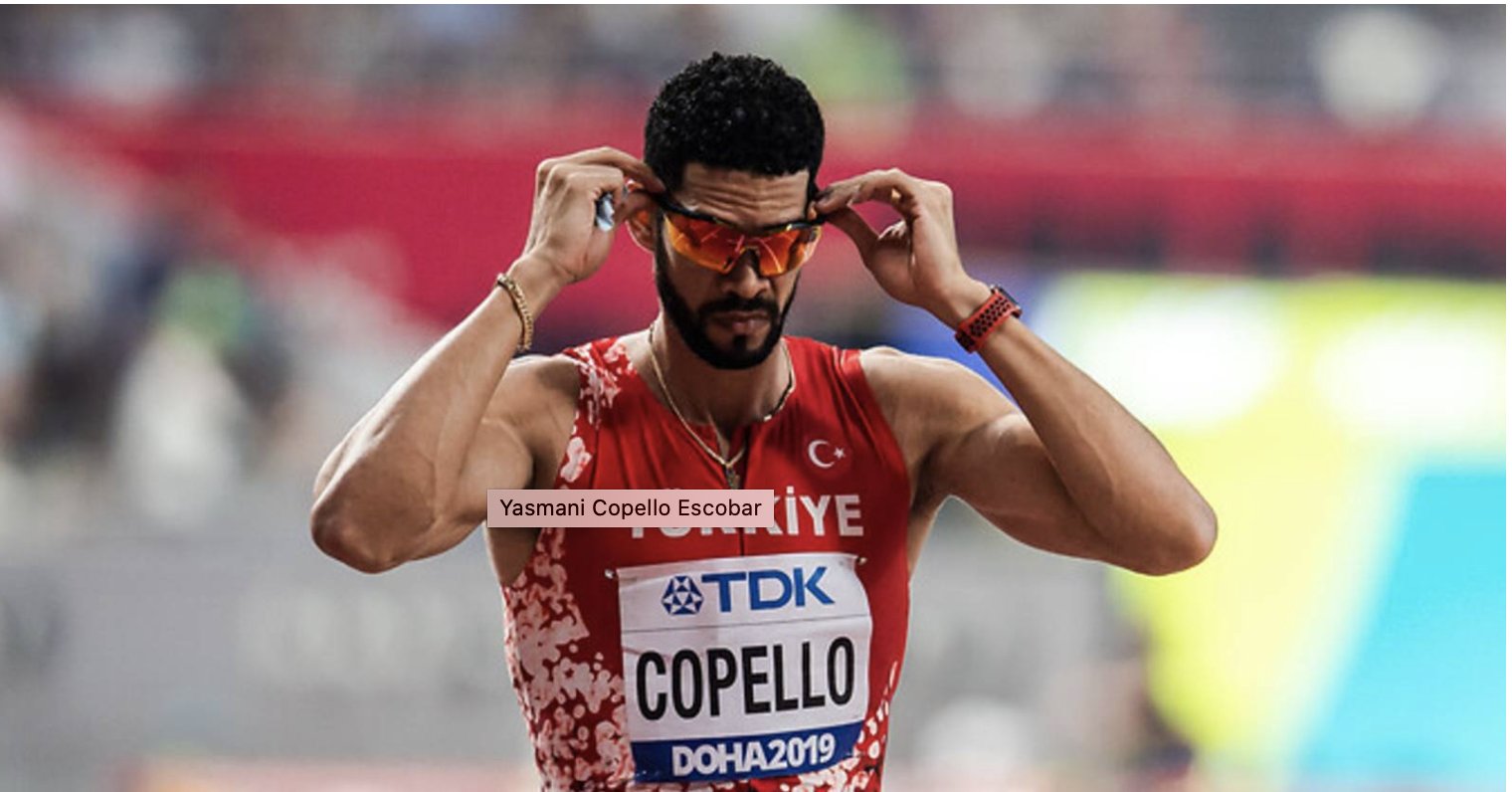 Milli atlet Yasmani Copello Escobar, 400 metre engellide finale kaldı