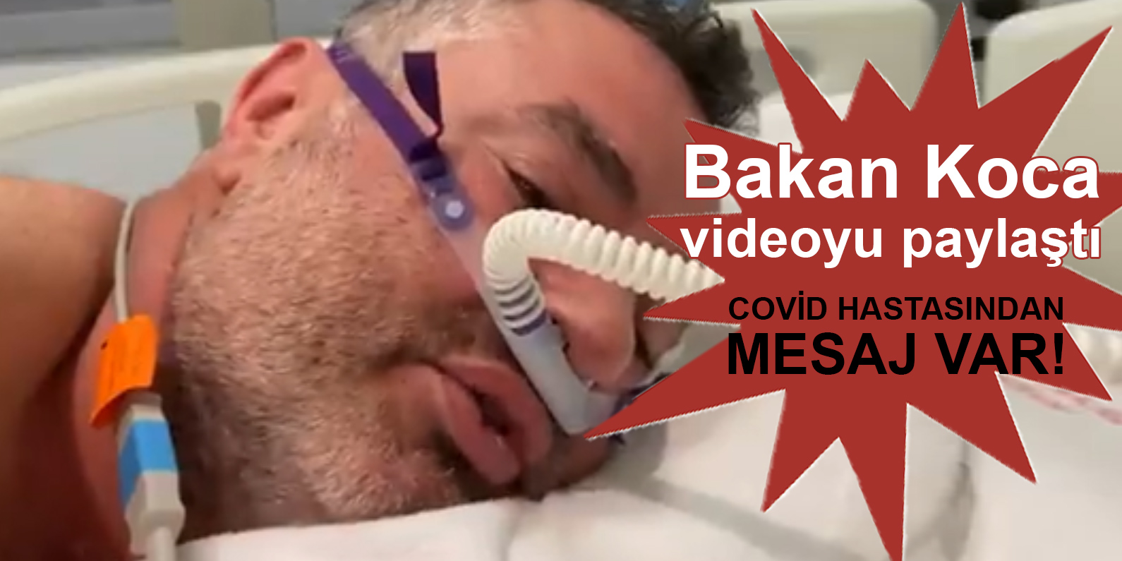 Bakan Koca, koronavirüs hastasının videosunu paylaştı