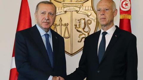 Cumhurbaşkanı Erdoğan, Tunus Cumhurbaşkanı Said ile telefonda görüştü
