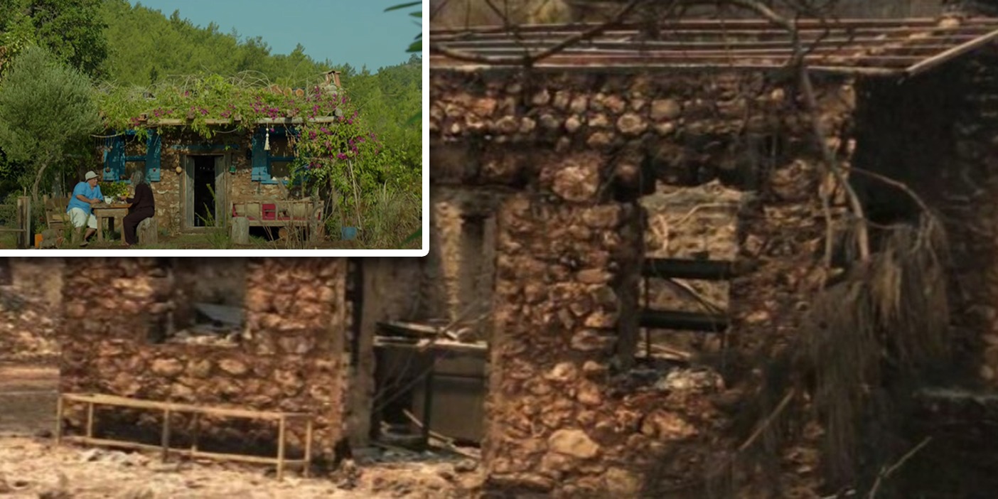 Mandıra Filozofu filminin çekildiği yer de yandı