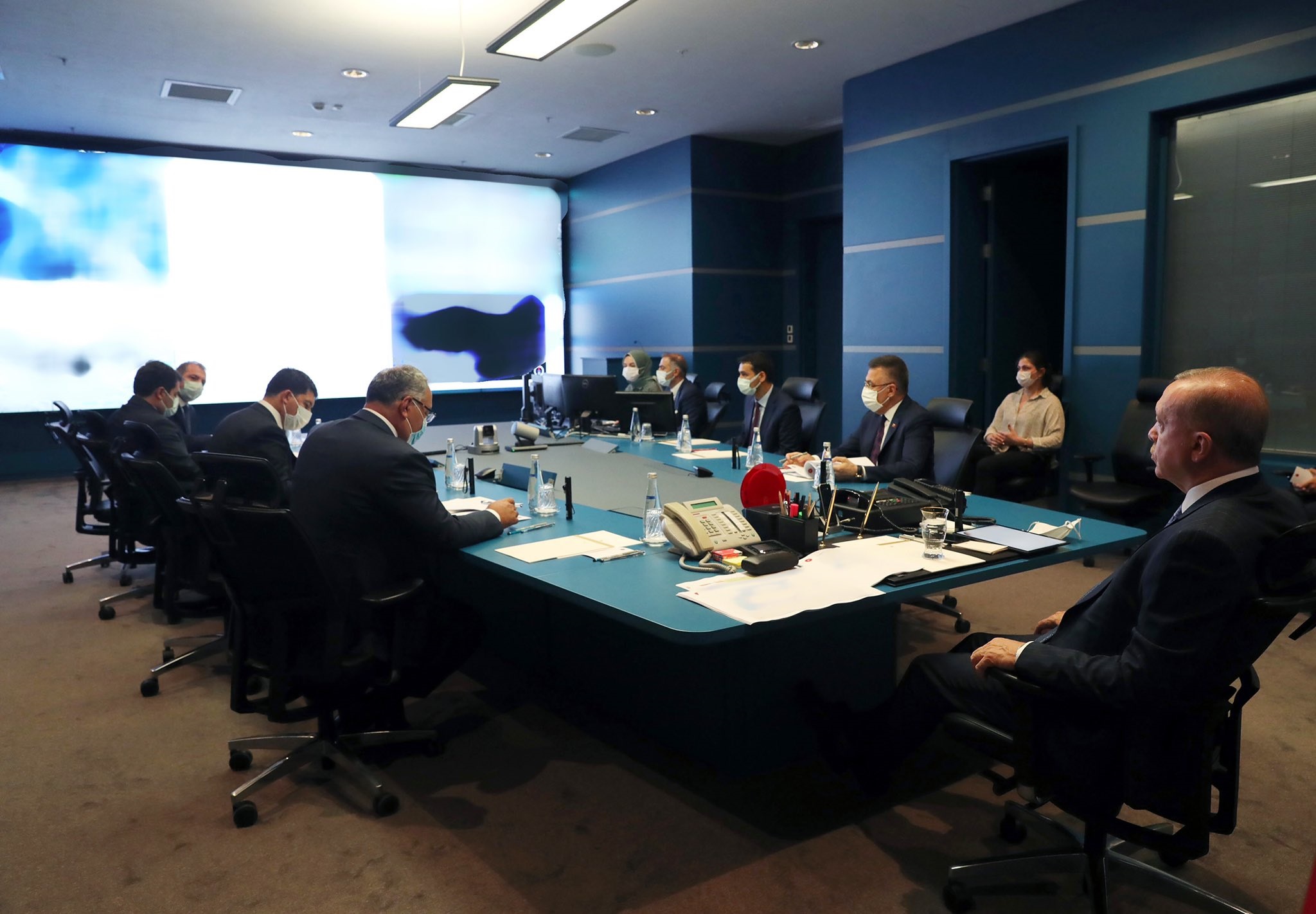 Erdoğan, yangına destek veren ülkelere teşekkür etti