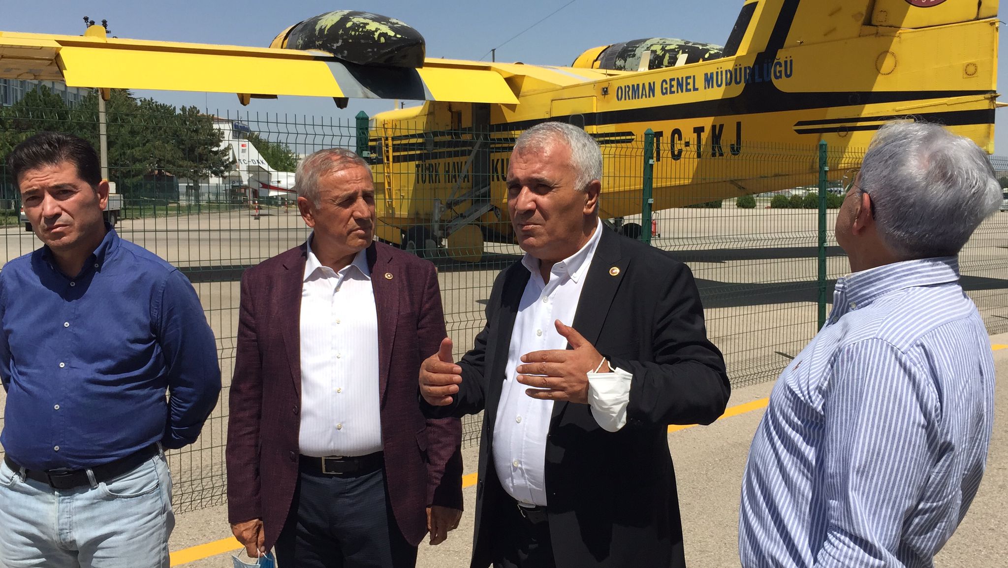 CHP'li Yeşil: Uçakları bize verin, gereğini biz yapalım