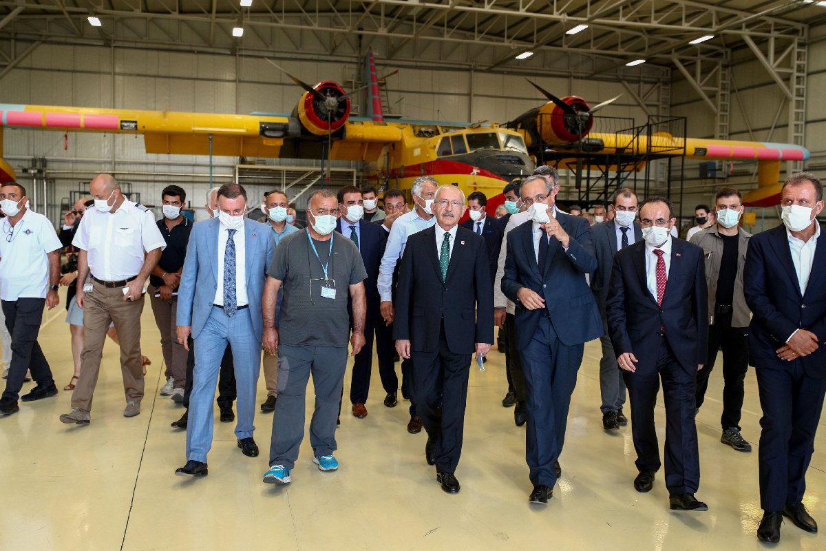 Kılıçdaroğlu'dan THK ziyareti: THK'yı ayağa kaldırmaya kararlıyız