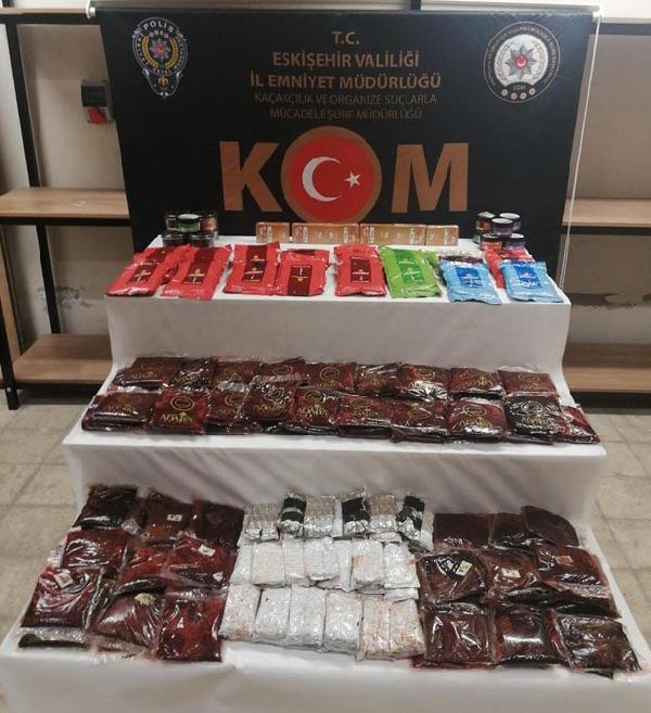 Eskişehir'de tütün kaçakçılarına operasyon: 6 gözaltı