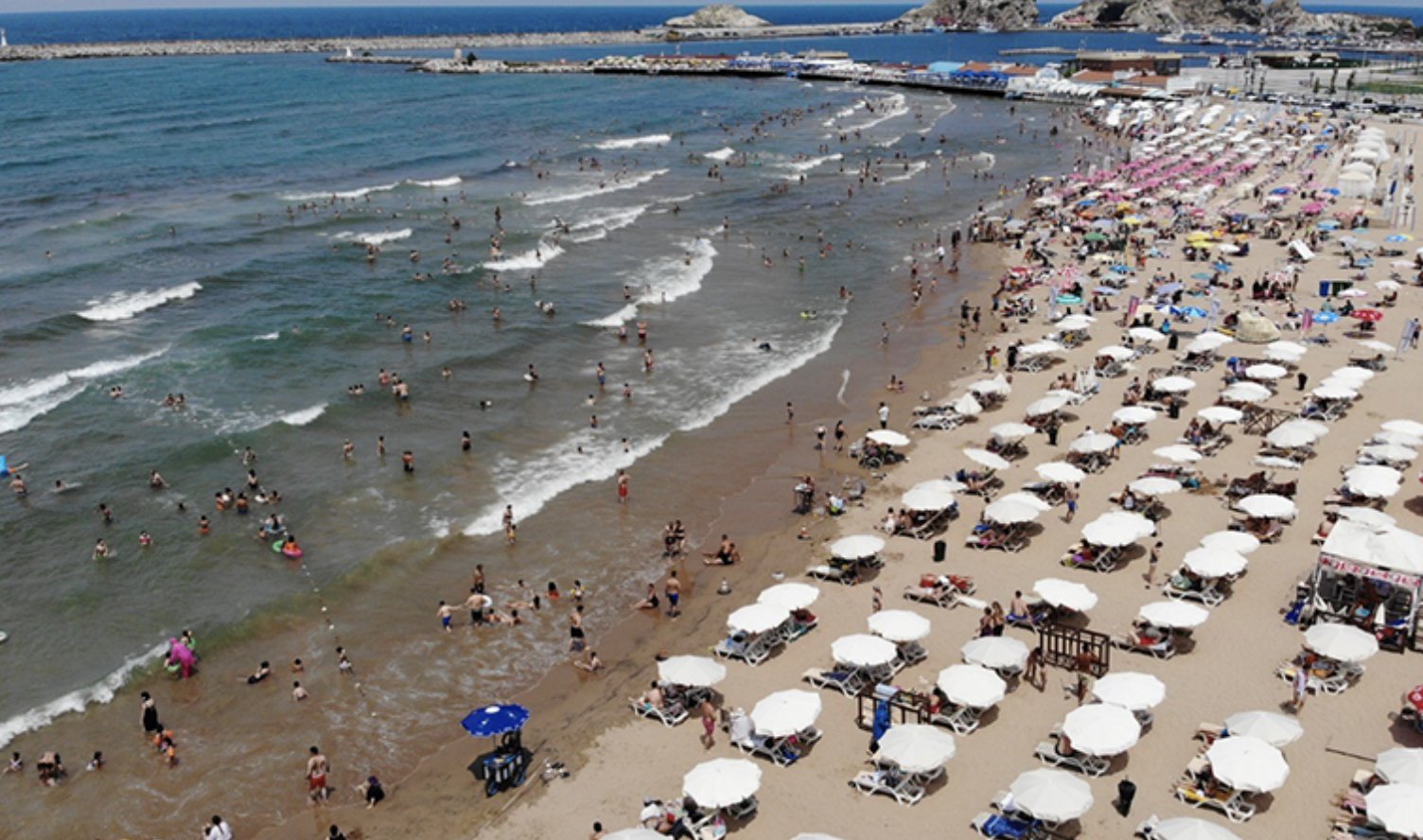 Şile sahillerinde denize girmek yasaklandı