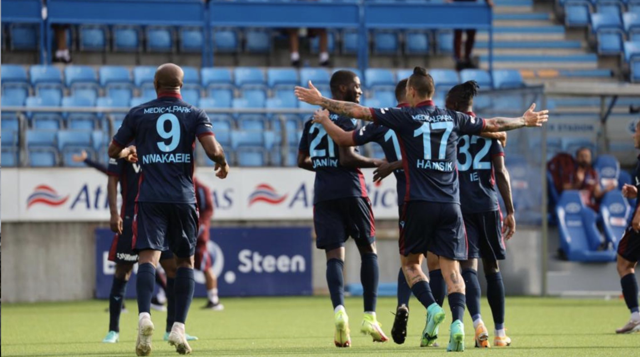 Trabzonspor Molde karşısında penaltılarda turladı