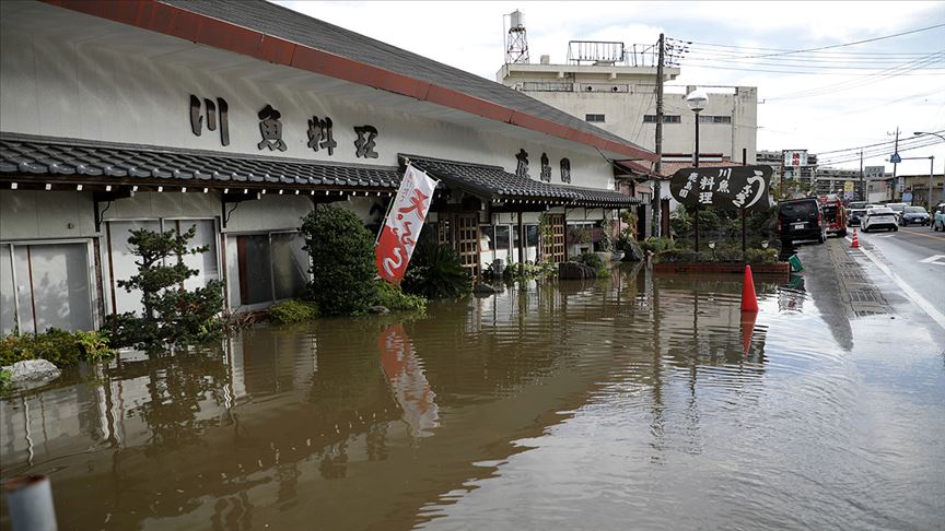 Japonya'da şiddetli yağış: Yaklaşık 1,42 milyon haneye tahliye çağrısı