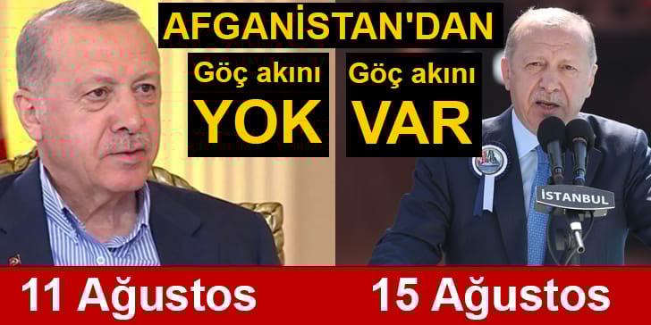 Erdoğan'dan 3 gün arayla iki farklı açıklama